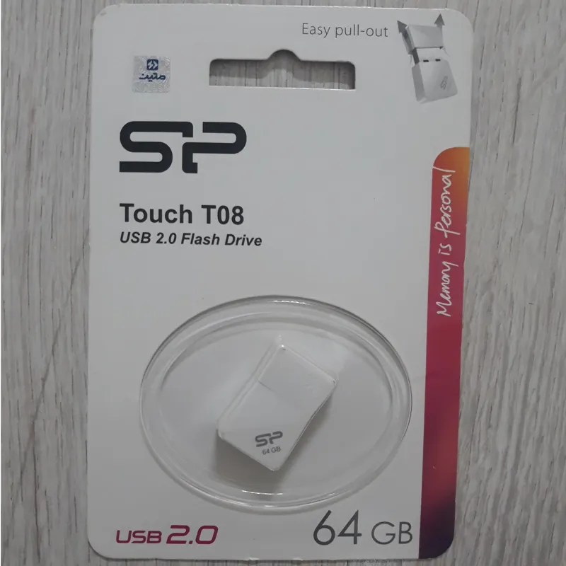 فلش مموری سیلیکون پاور 64 گیگ گارانتی مادام العمر