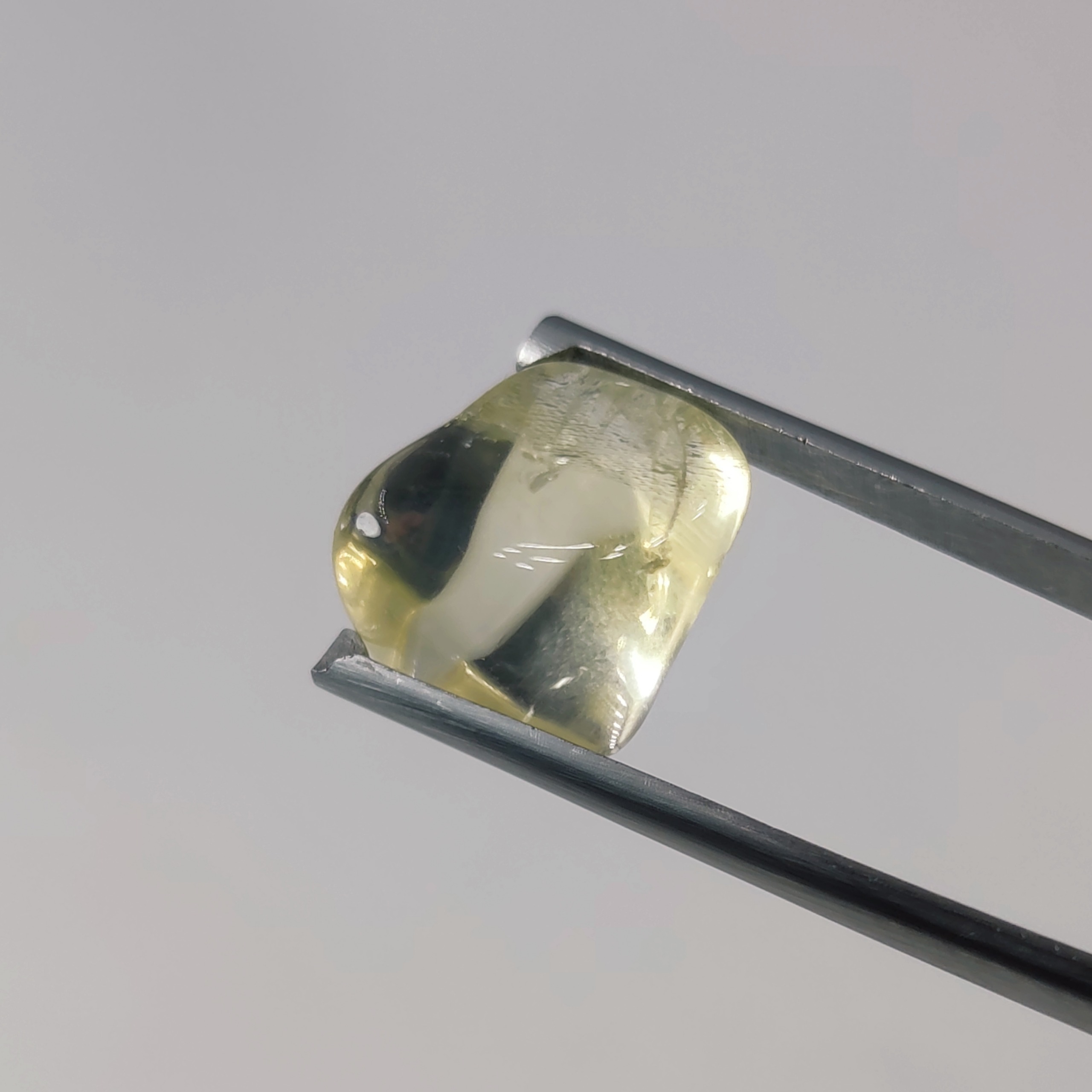 سنگ سیترین تامبلر (صیغلی شده) معدنی کشور برزیل