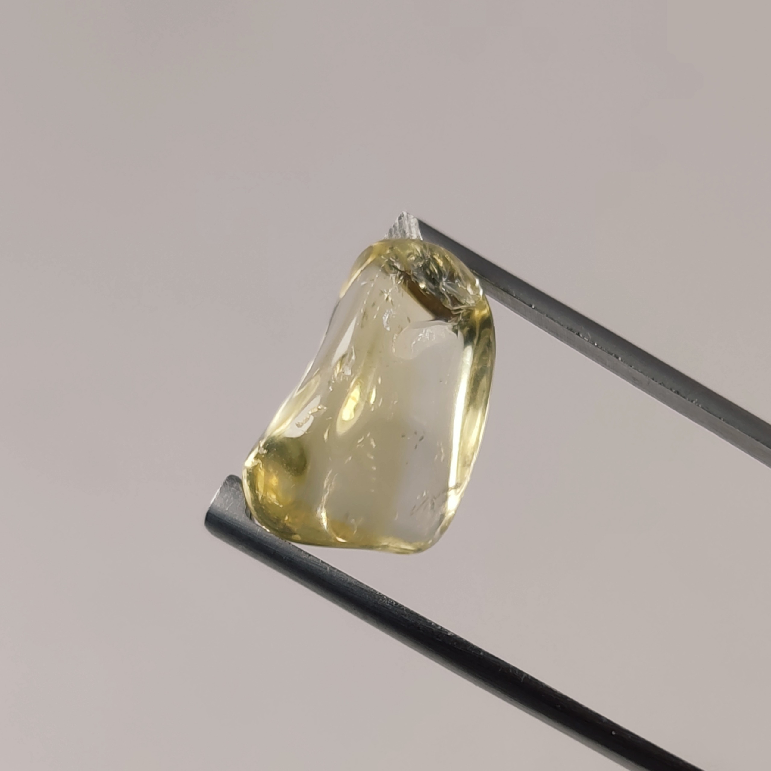 سنگ سیترین تامبلر (صیغلی شده) معدنی کشور برزیل