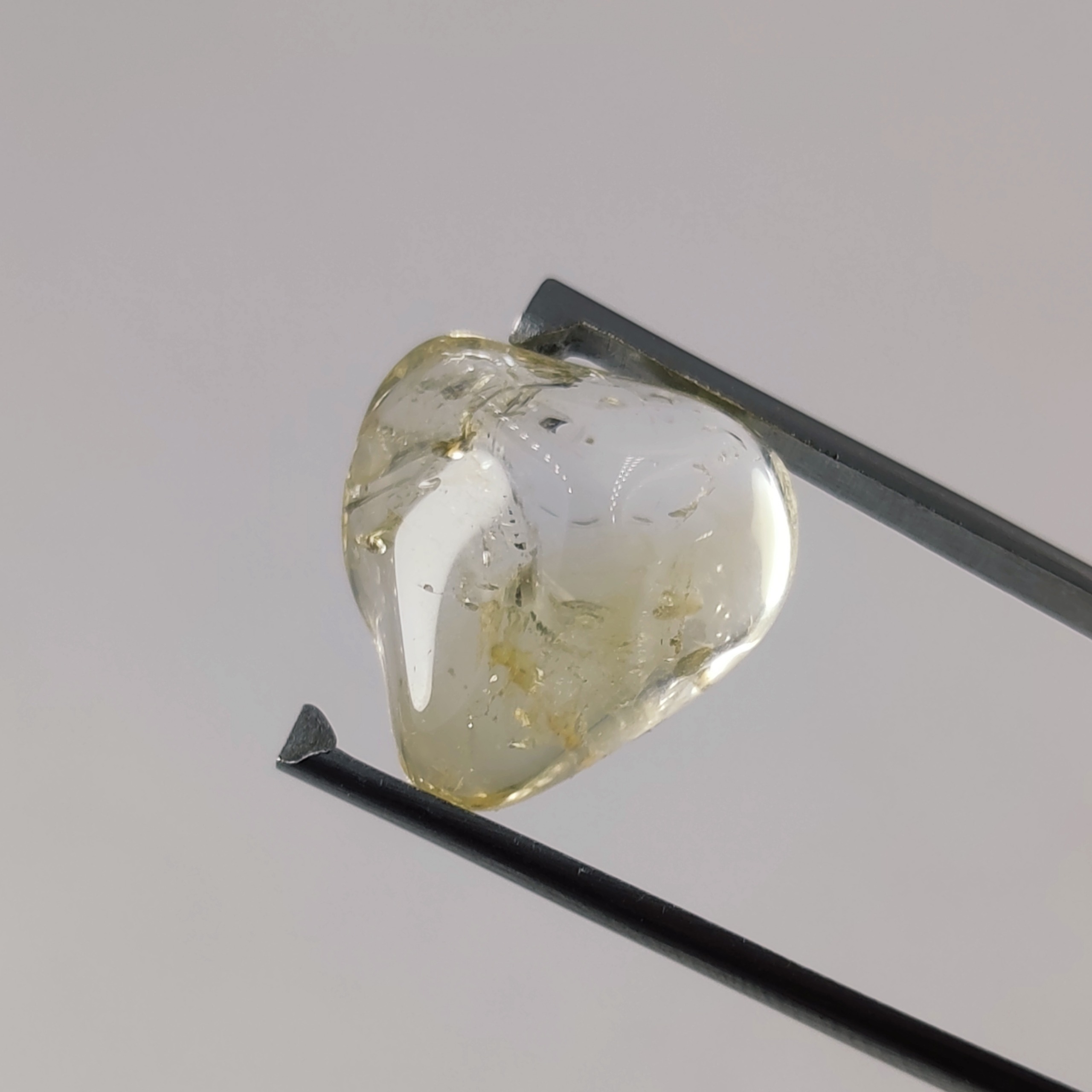 سنگ سیترین تامبلر (صیغلی شده) معدنی کشور برزیل