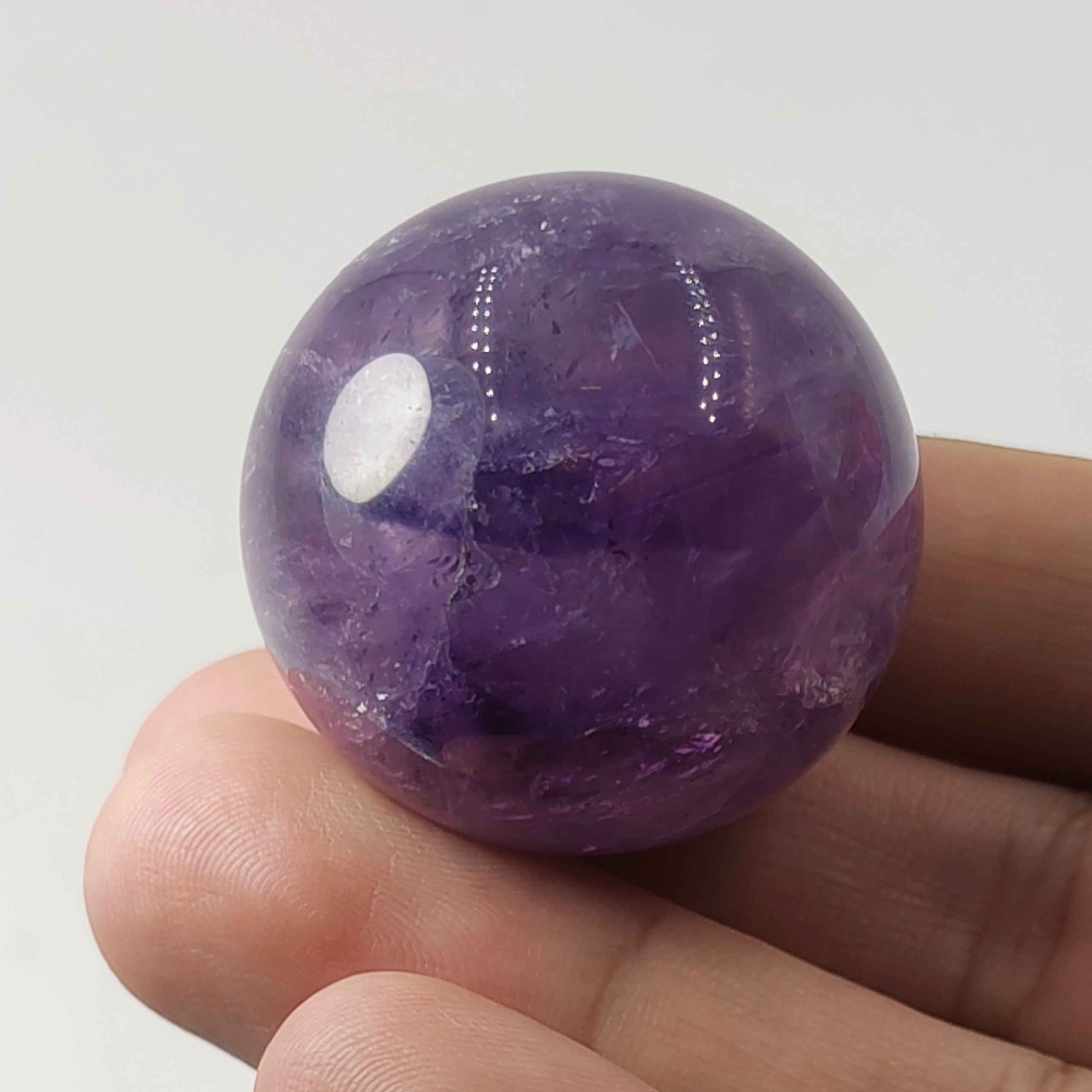 گوی سنگ آمیتیست معدنی و طبیعی کشور برزیل