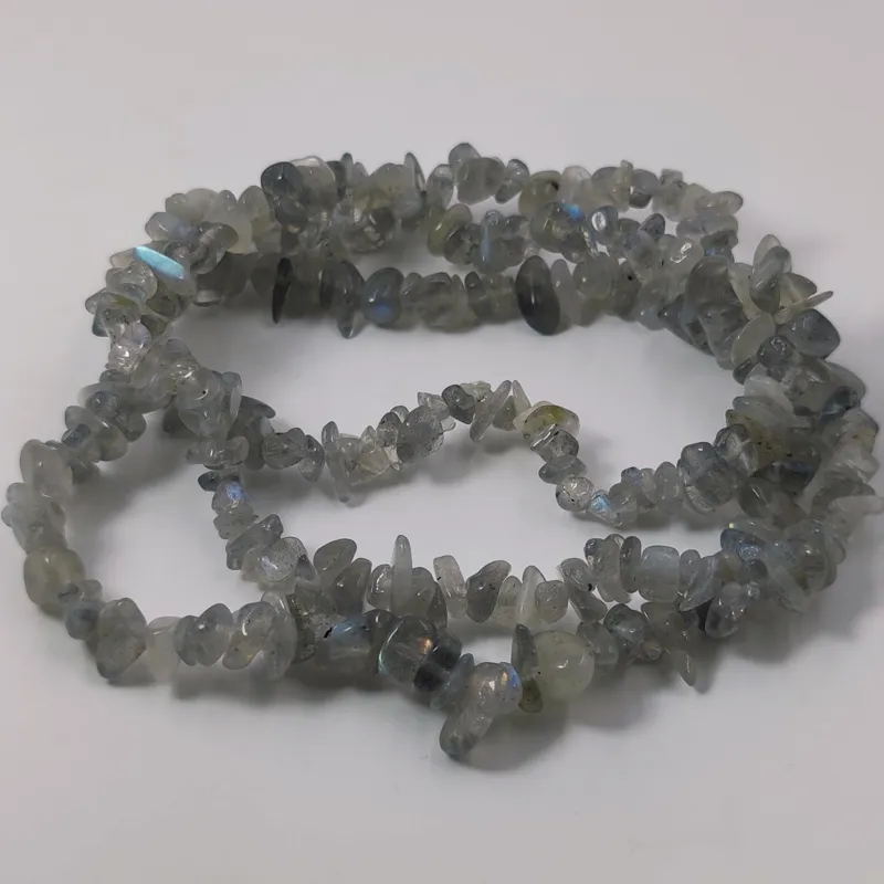 رشته لابرادوریت معدنی مناسب ساخت دستبند، گردنبند