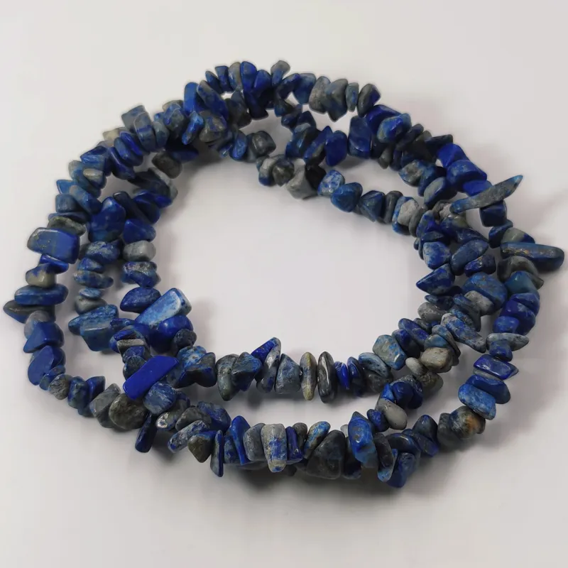 رشته سنگ لاجورد معدنی مناسب ساخت دستبند، گردنبند