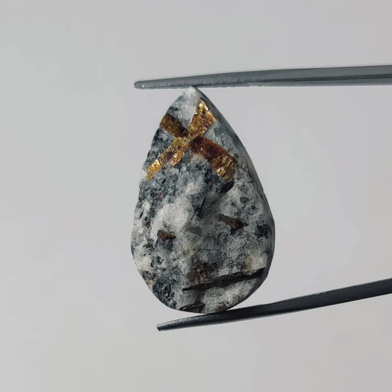 سنگ آستروفیلیت معدنی روسیه (تراش دروزی،کلکسیونی)