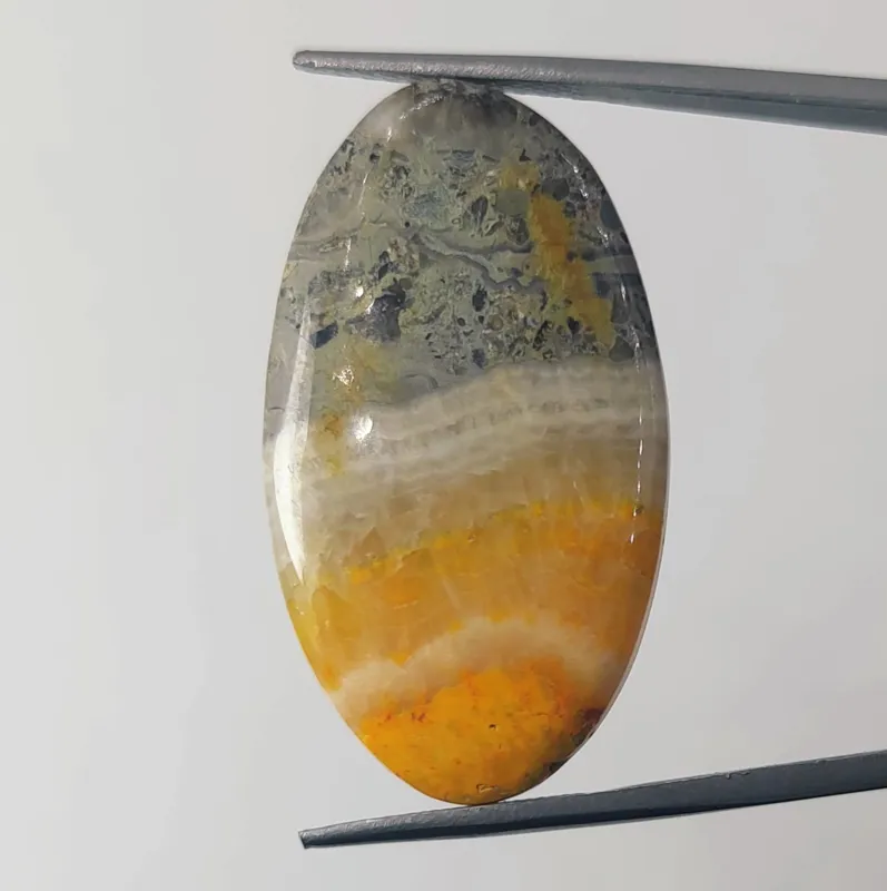 سنگ بامبل بی جاسپر نارنجی معدنی (کمیاب)