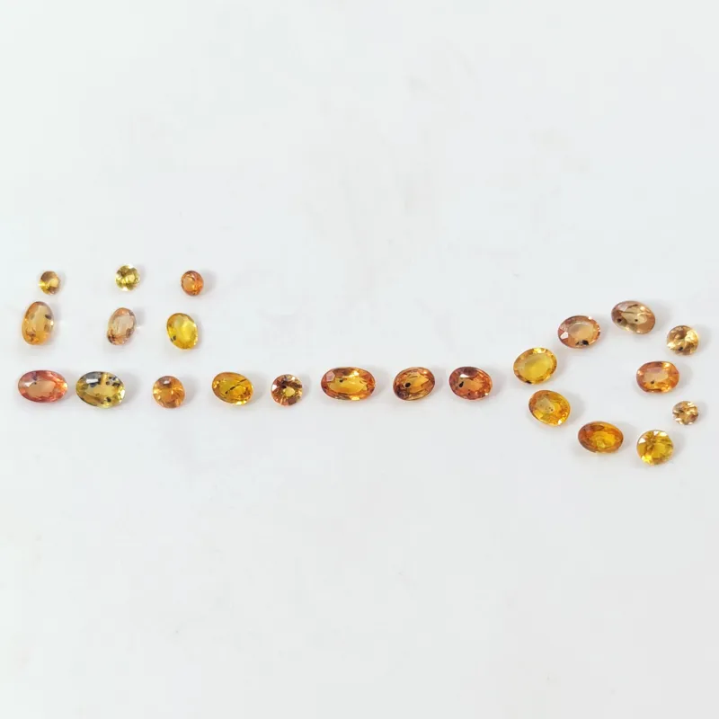 پک 23 عددی یاقوت آنهیت تانزانیا جهت آویز مدل کلید