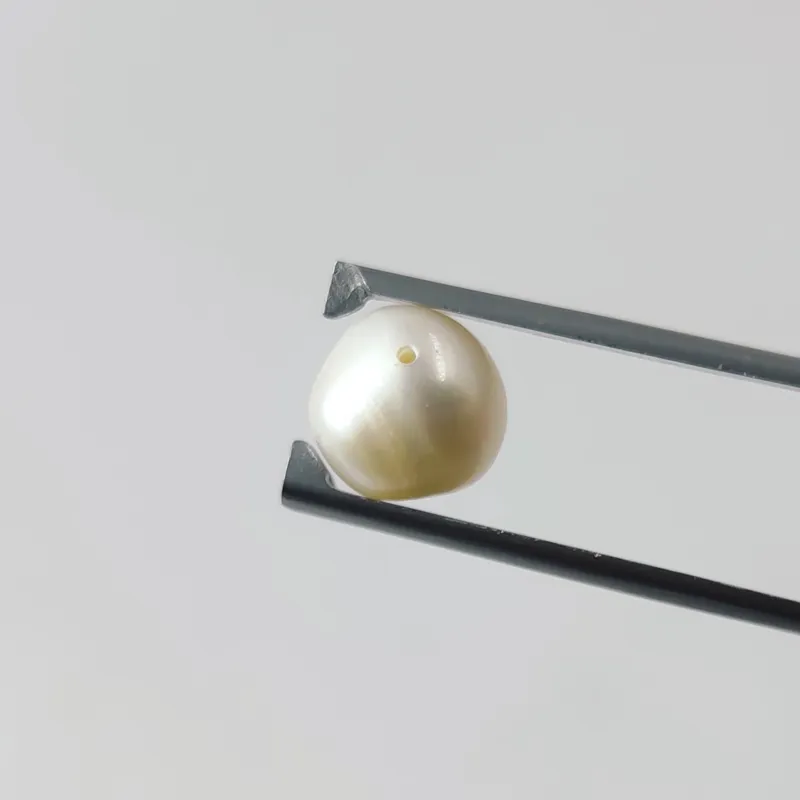 مروارید طبیعی پرورشی رنگ سفید، مناسب زیورآلات