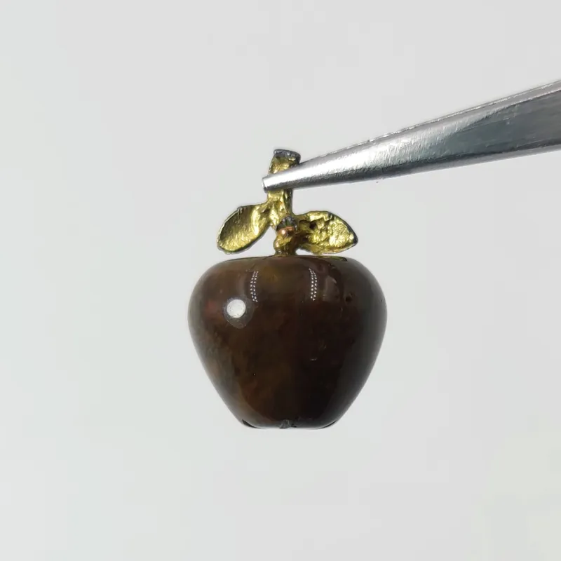 کاروینگ سنگ چشم ببر معدنی (طرح مفهومی سیب)
