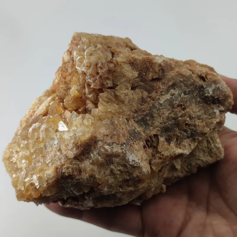 راف سنگ آراگونیت طلایی رنگ معدنی و طبیعی