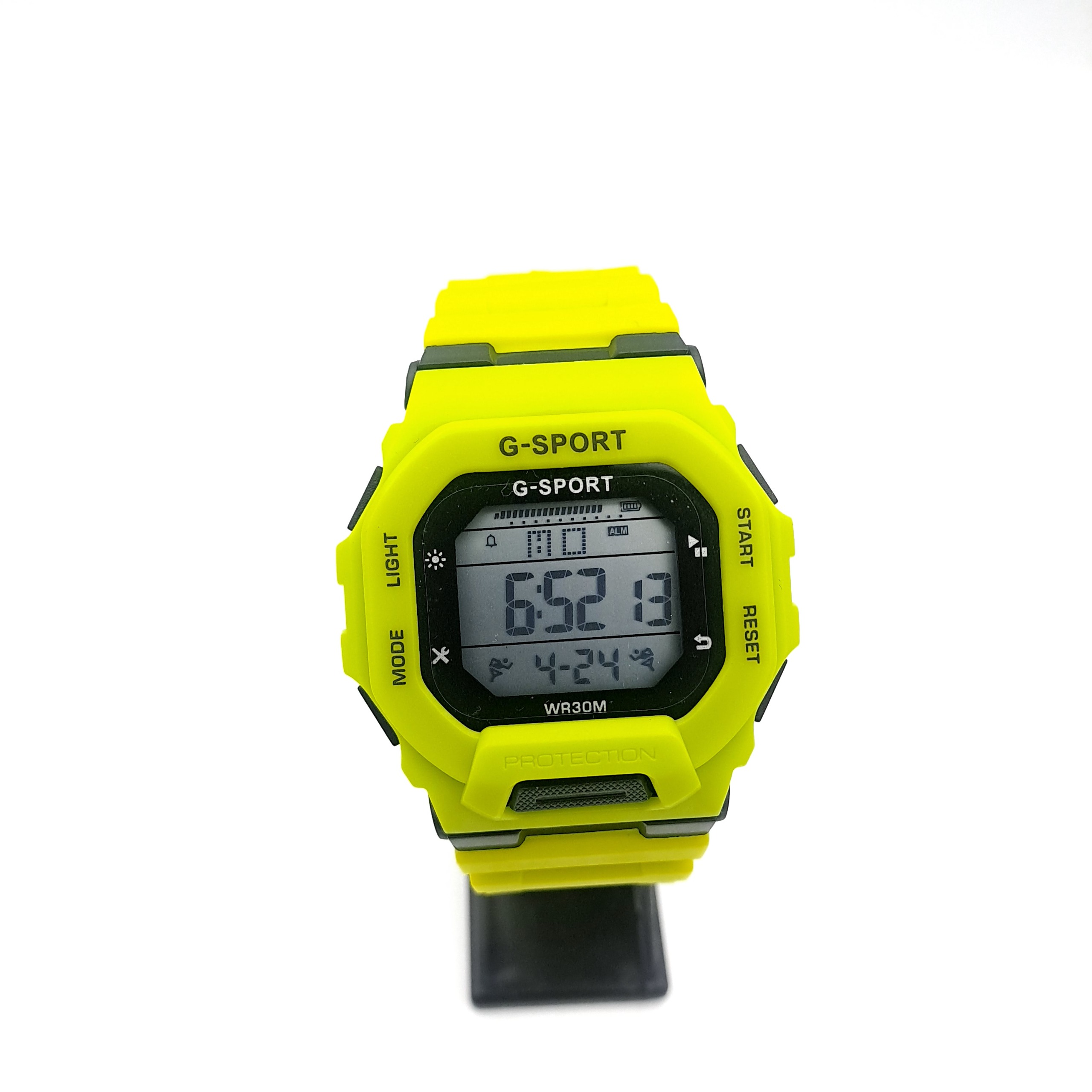 ساعت جیشاک رنگ سبزبسیار زیبا