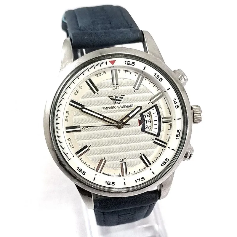 ساعت امپریو بند چرم تاریخ دار متور ژاپن