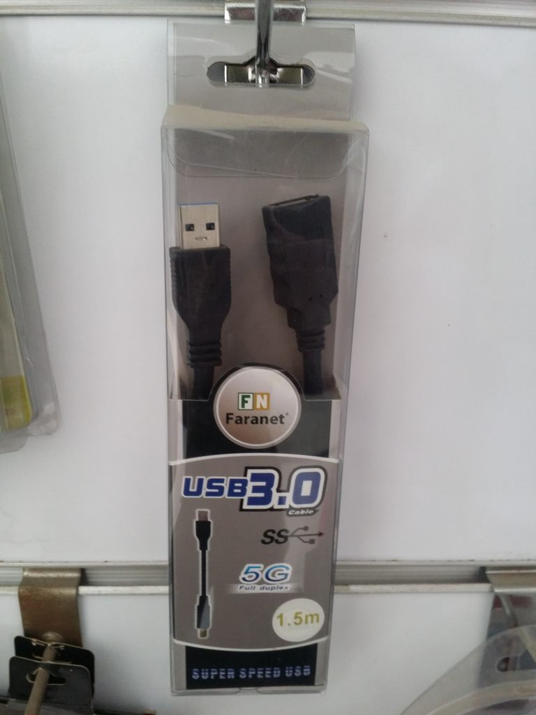 کابل USB 3 افزایش طول فرانت 1/5 متری Faranet
