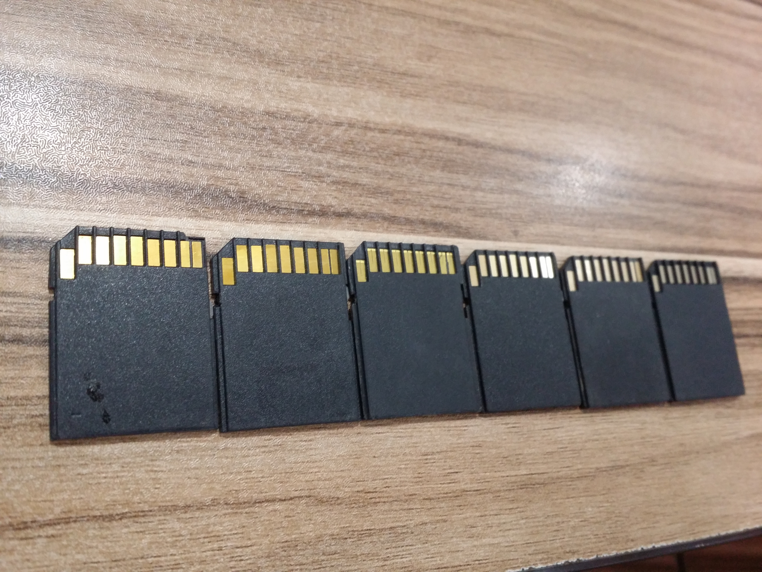 6 عدد خشاب میکرو به اس دی Micro to SD Memory Card