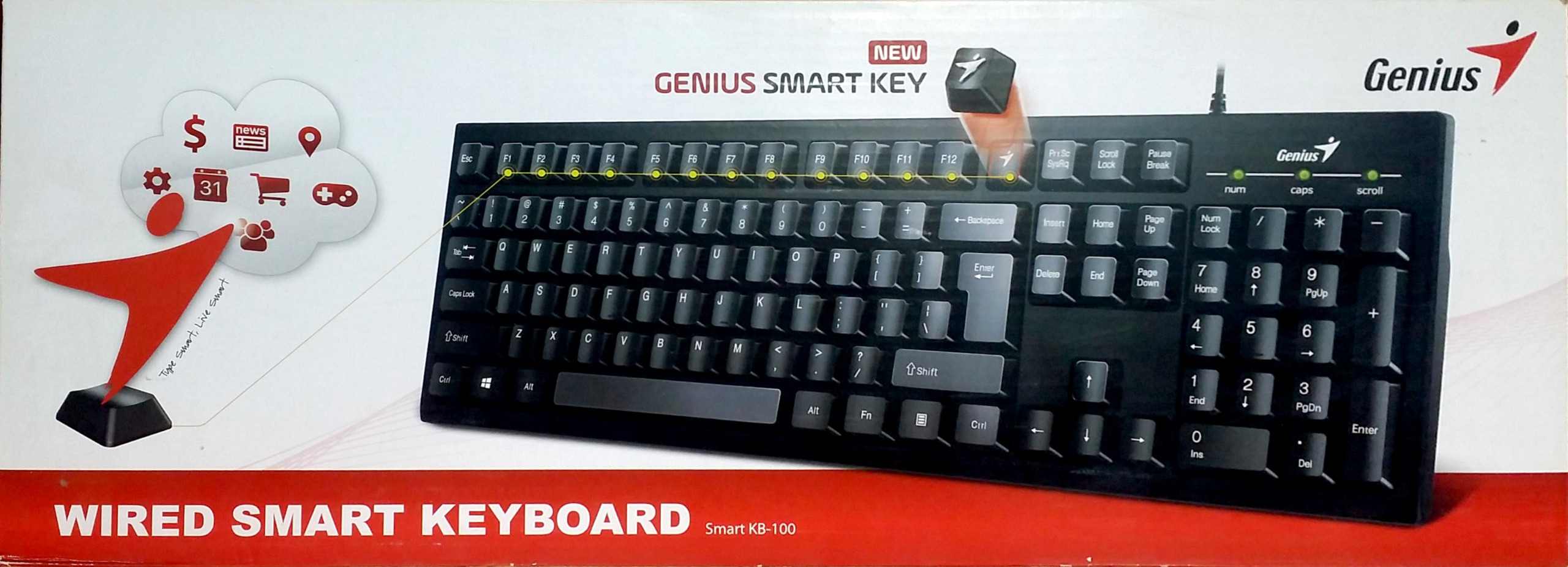 کیبورد Genius KB-100 جنیوس کمیاب