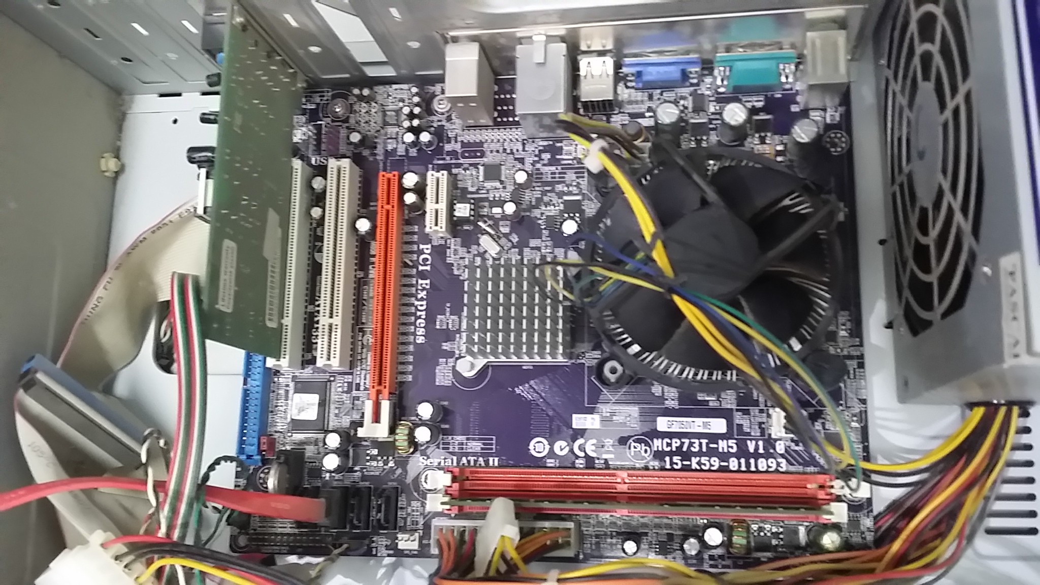 مادربرد گرافیک رم cpu رایتر هارد و پاور