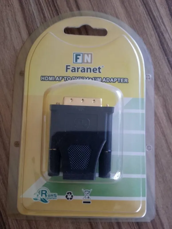 تبدیل DVI-D نر به HDMI ماده فرانت