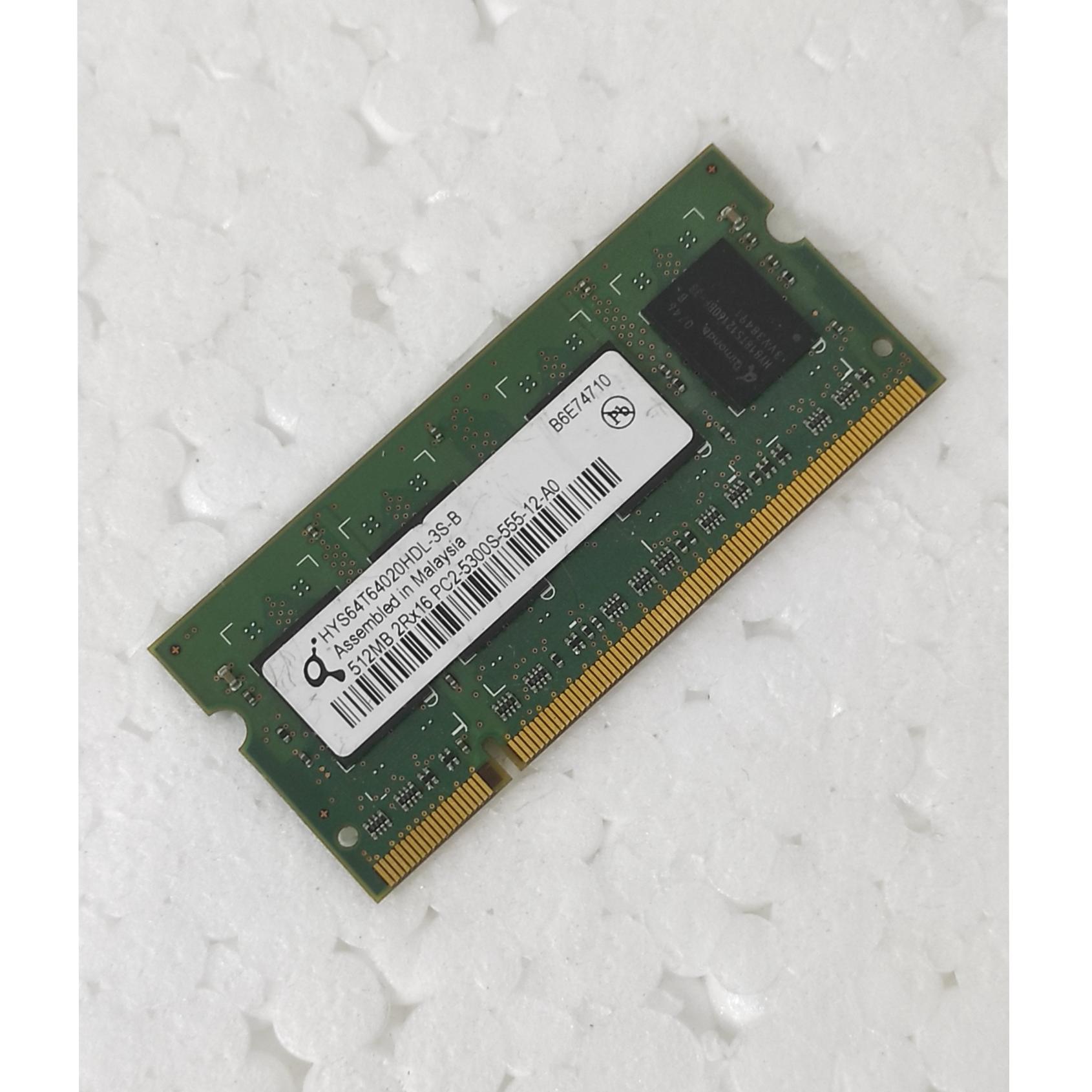 رم لپ تاپ اورجینال 512 DDR2