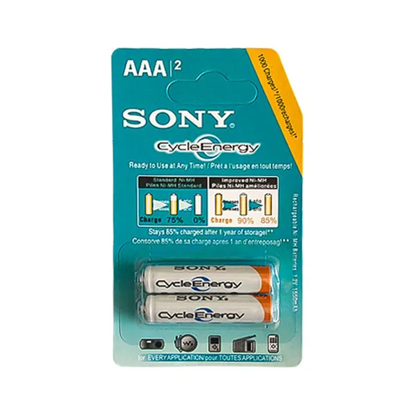 باتری اورجینال نیم قلمی قابل شارژ سونی 1550MAH