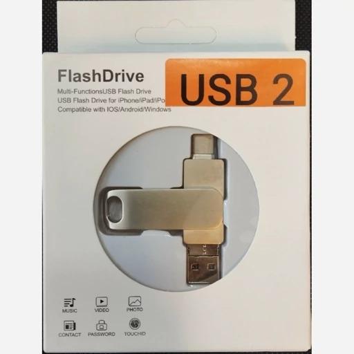 فلش مموری 2 ترابایت USB 2 TYPE C-بدون گارانتی