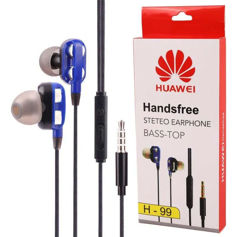 هندزفری سیمی طرح هواوی HUAWEI (نو و آکبند)