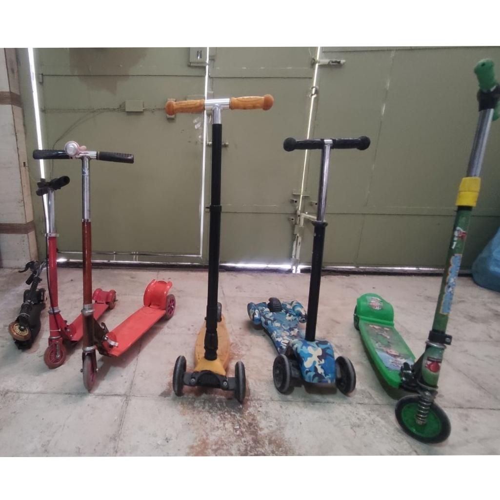 اسکوتر با طرح های مختلف عمده