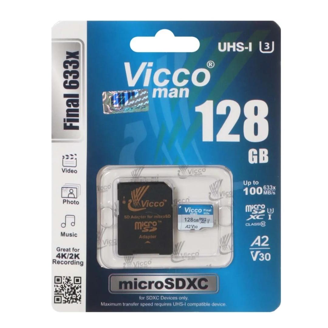 کارت حافظه microSDXC ویکومن مدل Final 633x کلاس 10