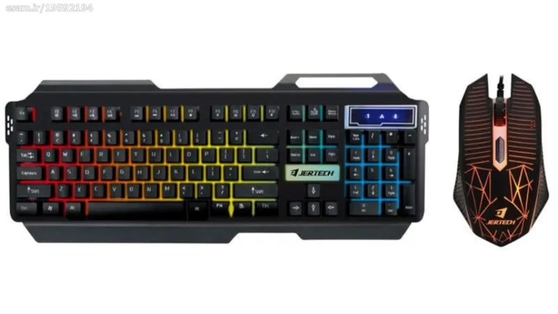 کیبورد و موس مخصوص بازی جرتک مدل KM950