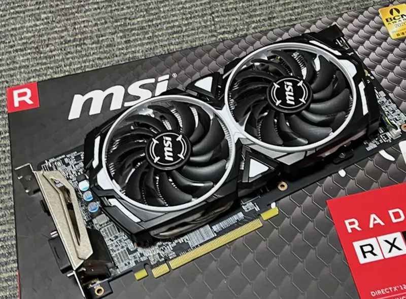 کارت گرافیک RX 580 MSI ARMOR 8GB OC