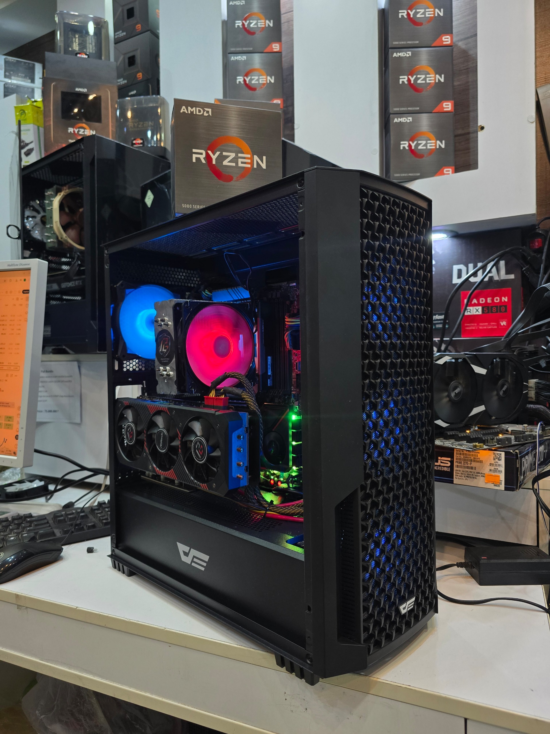 کیس حرفه ای گیمینگ و رندرینگ سنگین Ryzen9 5900x