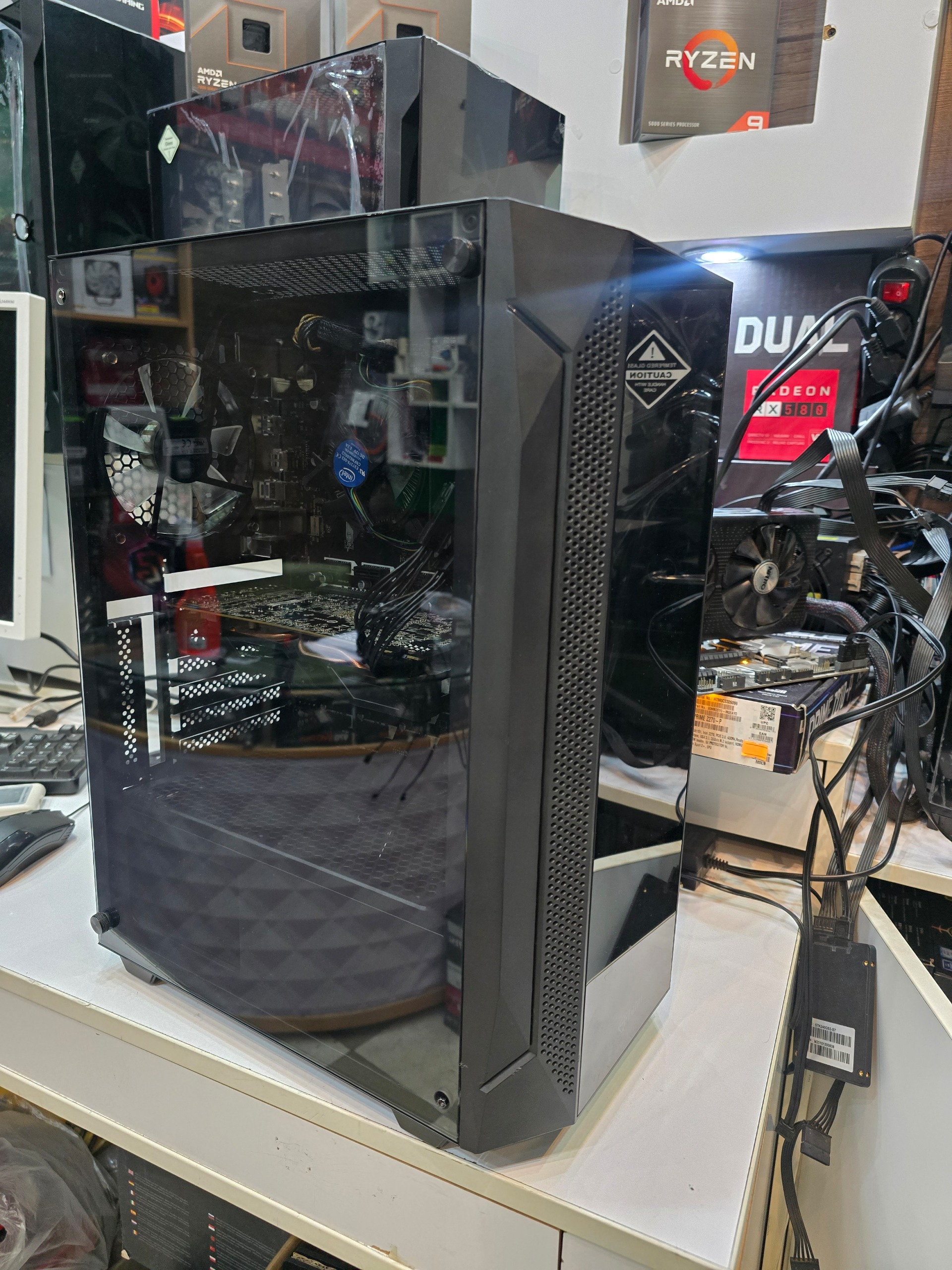 کیس کامل و آماده استفاده asus B250- i3-7100