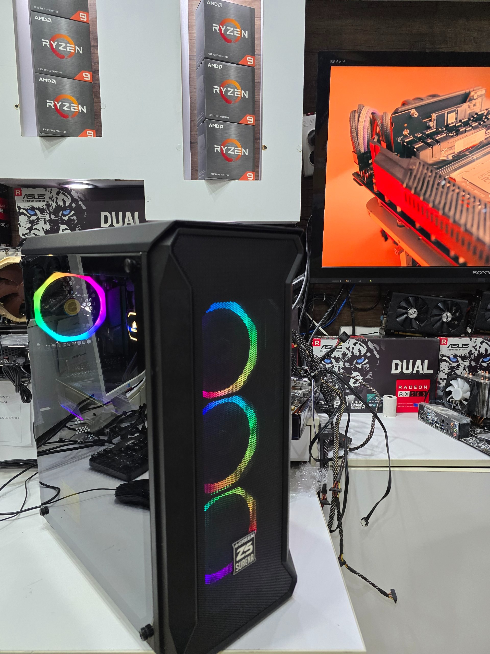 کامپیوتر کامل گیمینگ و رندر حرفه ای Ryzen9 5950x