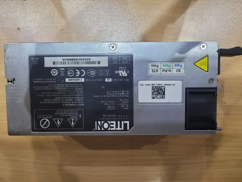 پاور سرور لایتون 750w وات liteon