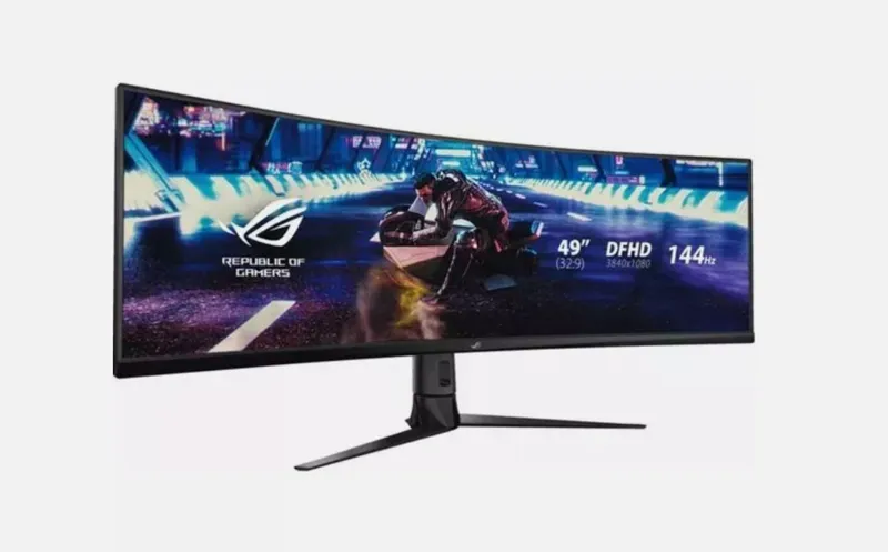 مانیتور LED ایسوس مدل XG49VQ asus rog strix