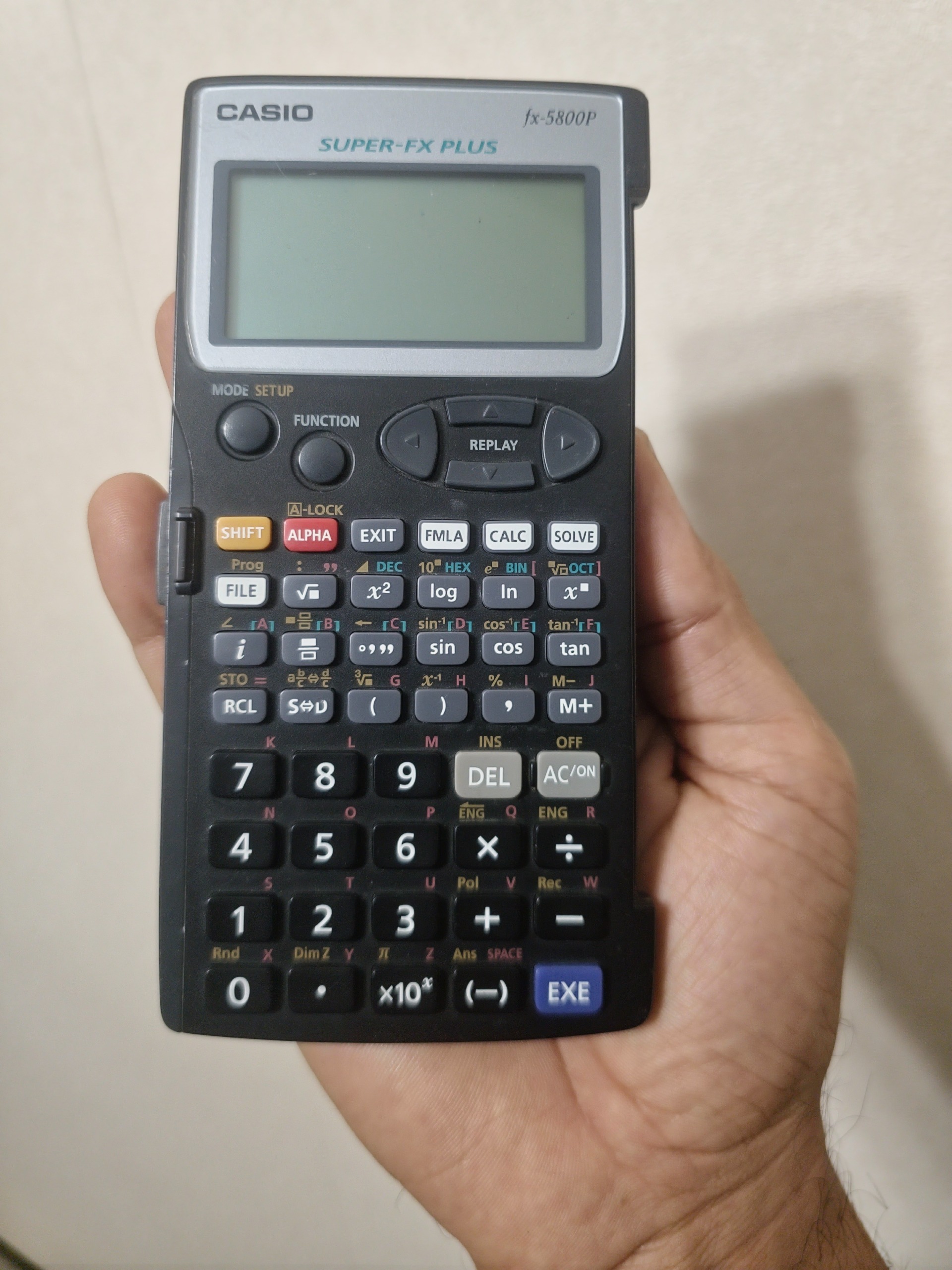 ماشین حساب Casio fx5800-p