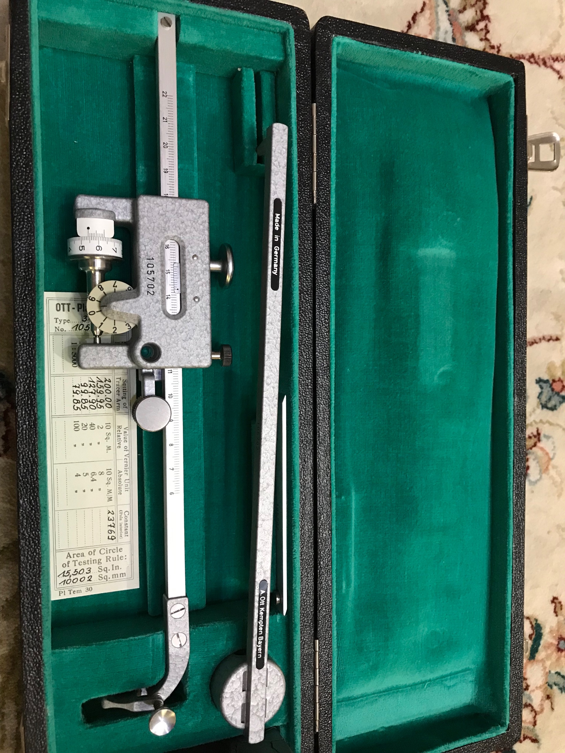 پلانی متر آلمانی اصل