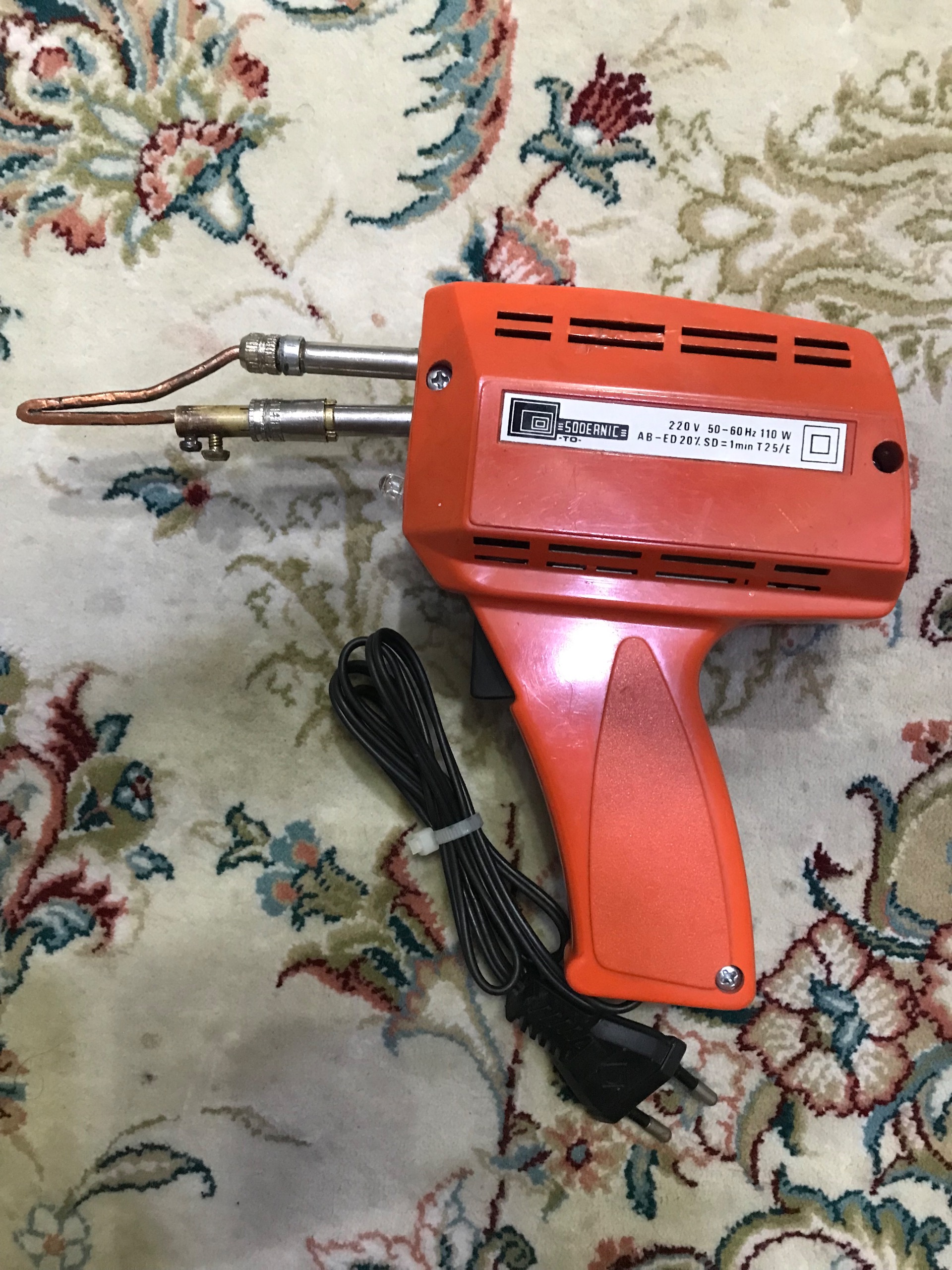 هویه تفنگی ایتالیایی 110w SODERNICE