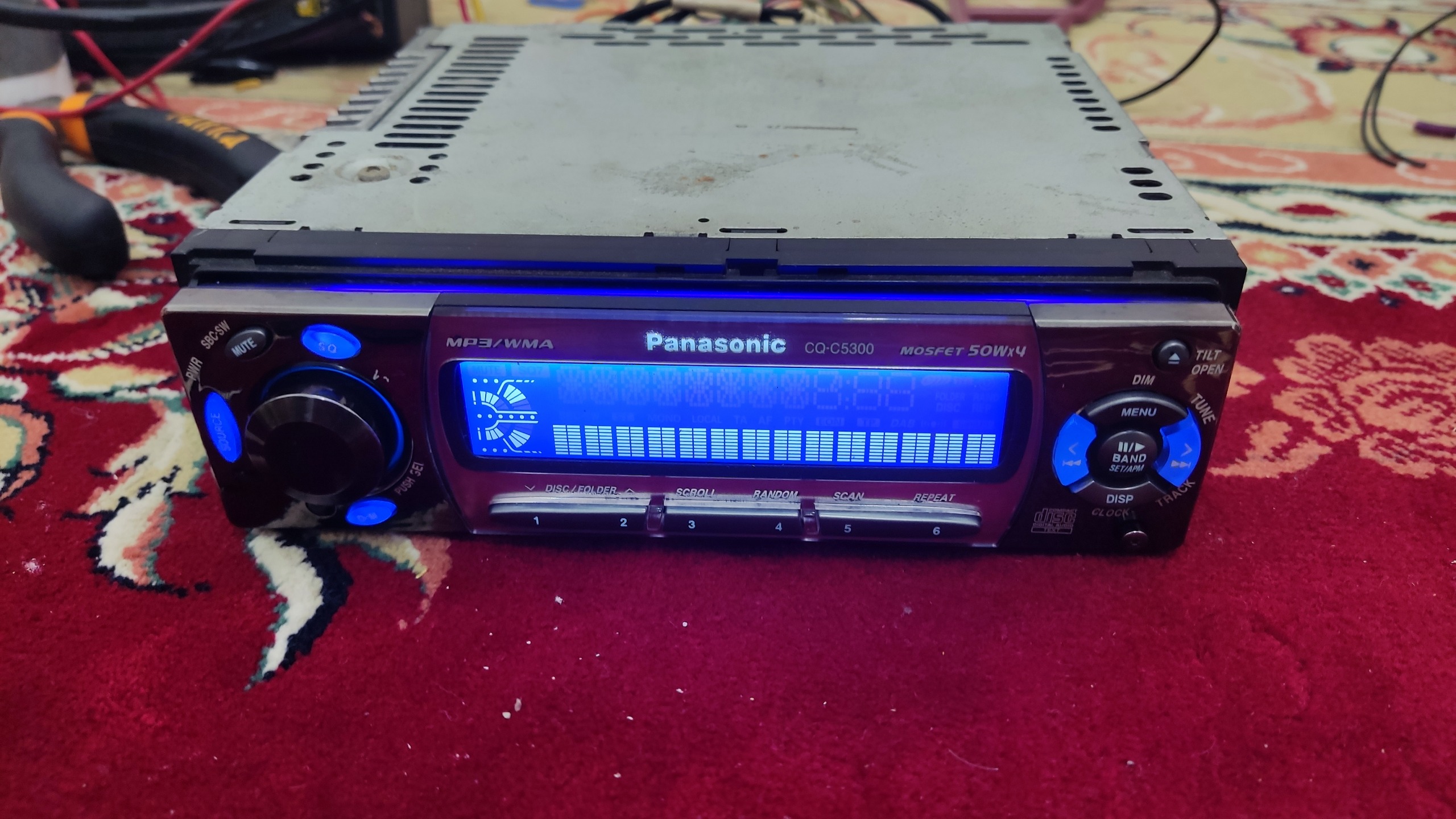 پخش پاناسونیک پنل برقی آیوکس