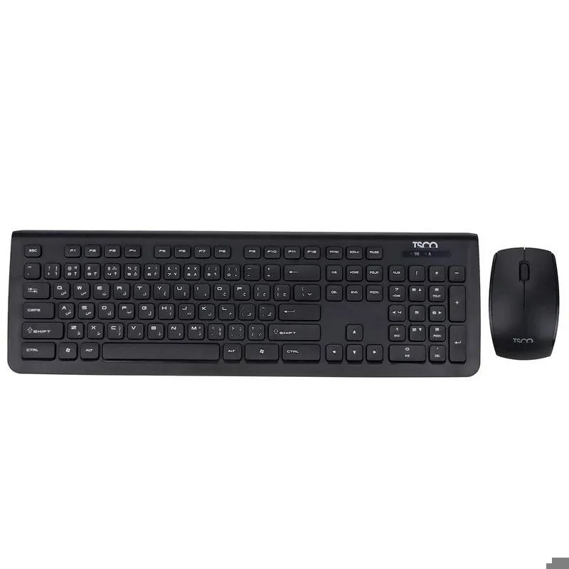 کیبورد و ماوس بی سیم تسکو مدل TKM 7018