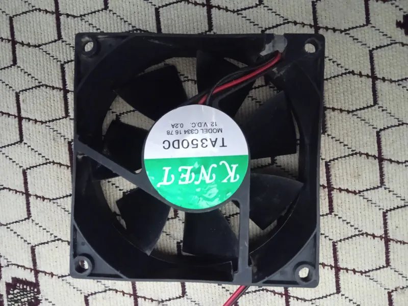 فن 8x8 12ولت 02امپر knet   پک 5 تایی