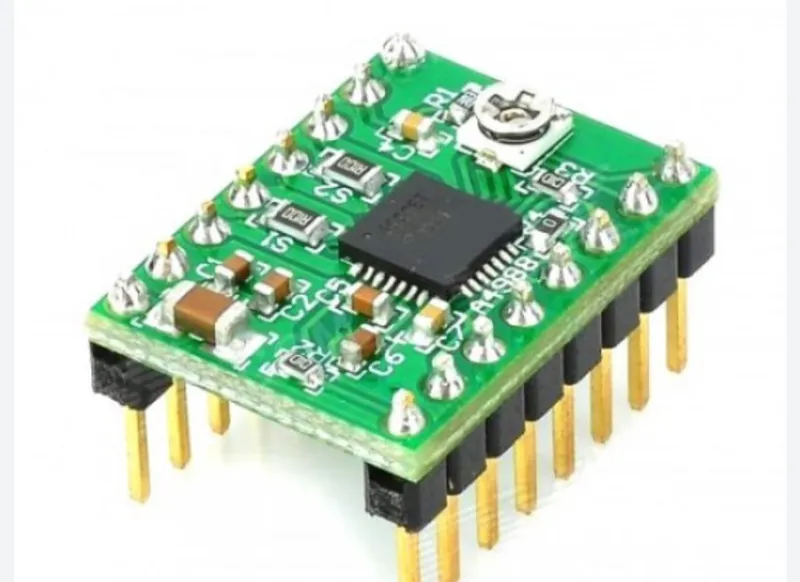 درایور استپر موتور سبز  مدل Reprap A4988