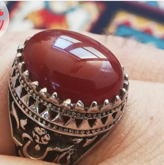 انگشتر زیبا و نوشته دار