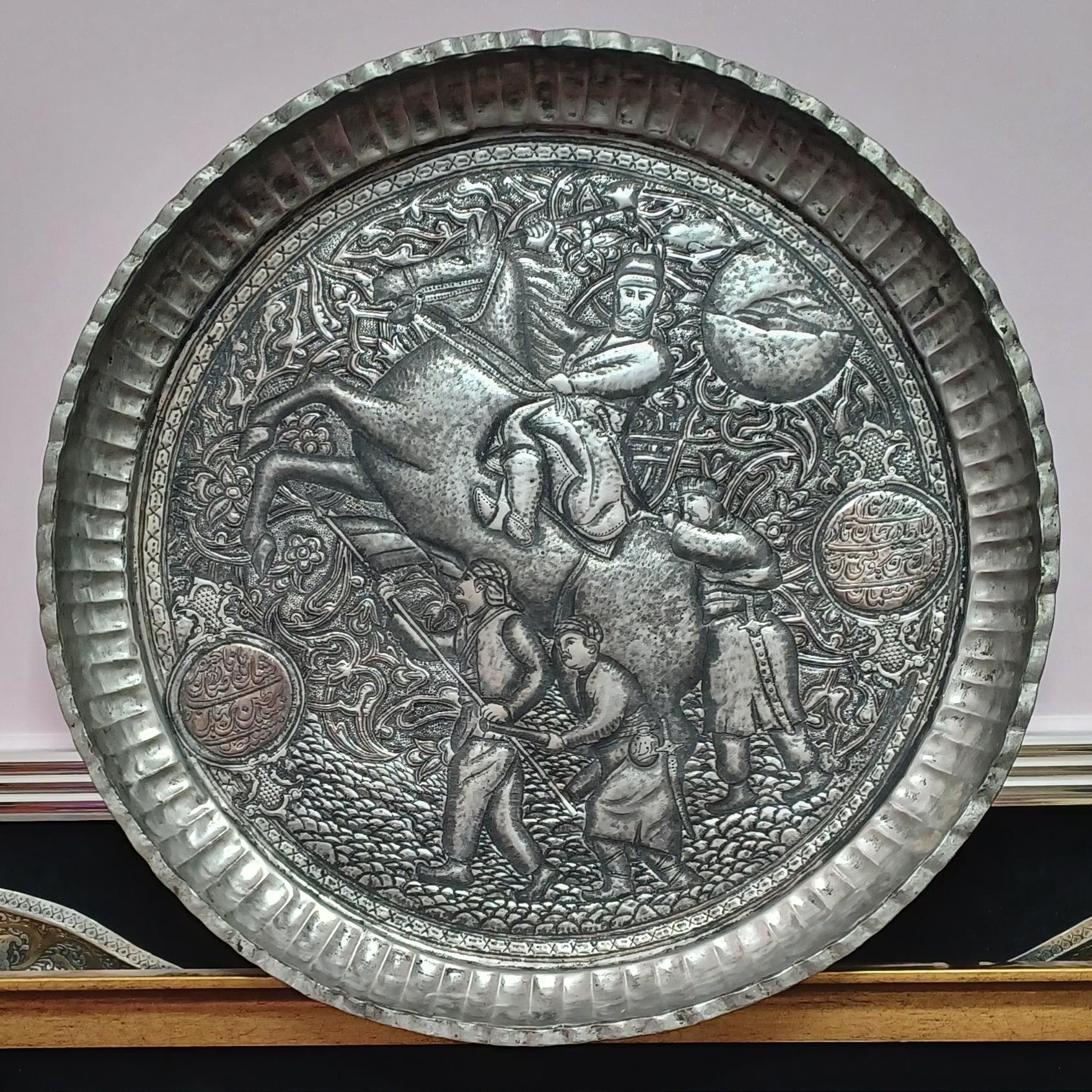 مجمع مسی قلم زنی نادرشاه افشار