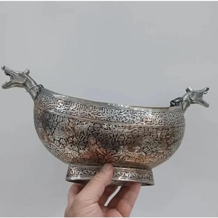 کشکول مسی تمام قلم