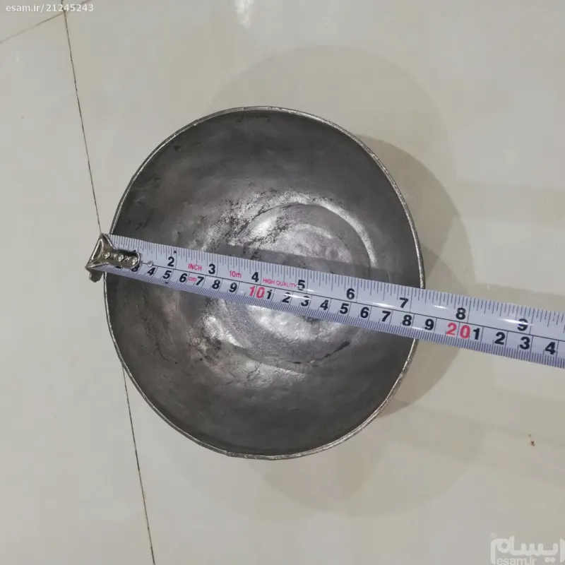 کاسه قلم کهنه مسی قدیمی