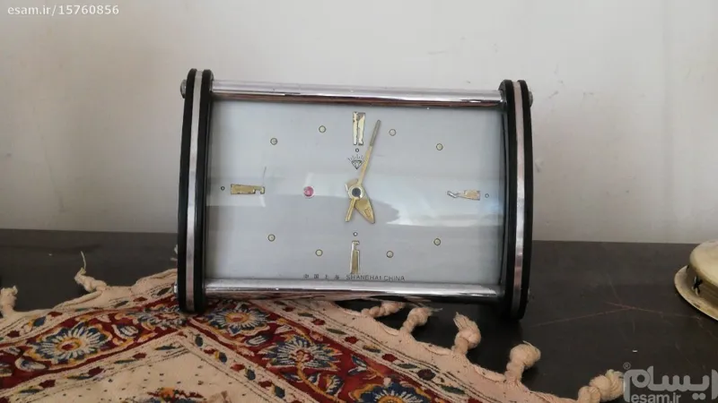 ساعت دکوری رومیزی قدیمی سالم