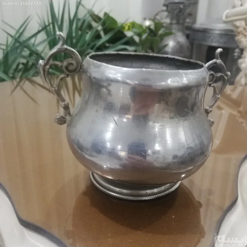 قندان مسی خوش ساخت قدیمی