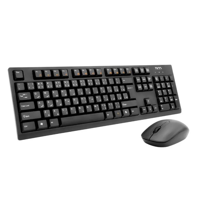 کیبورد و موس بی سیم TSCO مدل TKM 7019W کد 9198