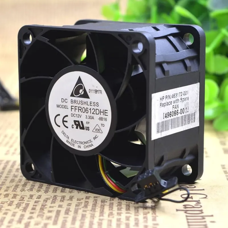 جت فن سرور 12 ولت 3.3 آمپر DELTA کد FFR0612DHE