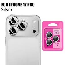 محافظ لنز نگین دار آیفون 17 Pro/Max