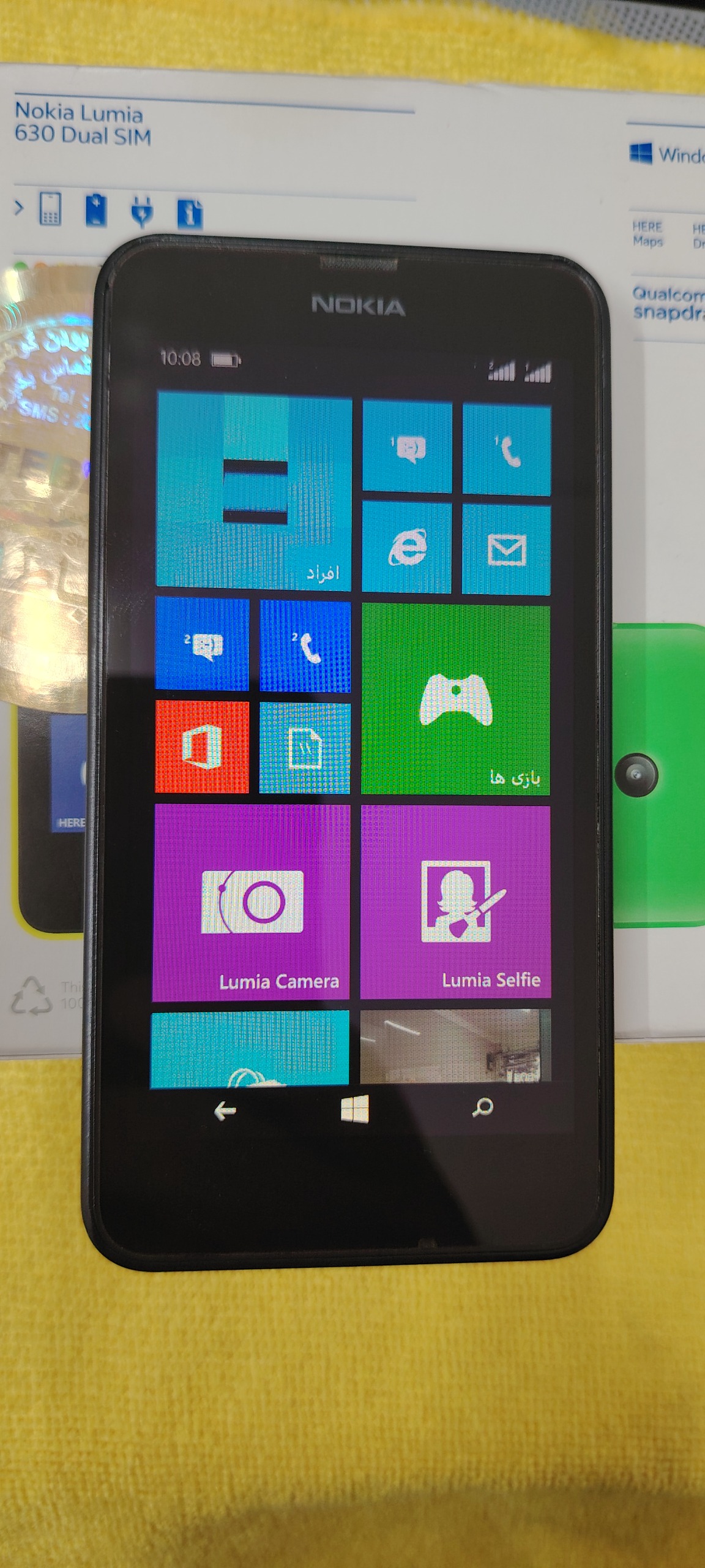گوشی نوکیا لومیا630 مایکروسافت microsoft lumia